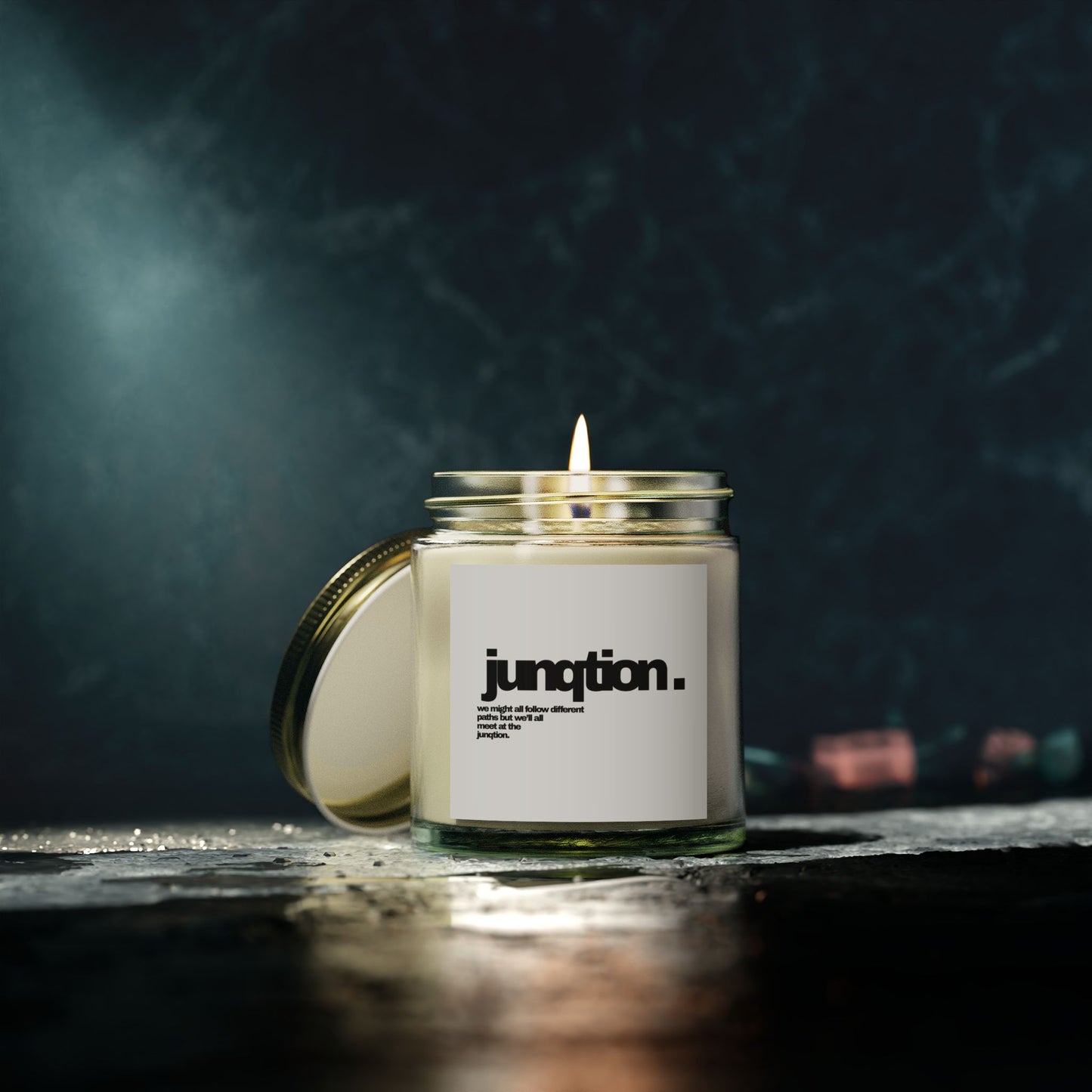 Junqtion. Coconut Apricot Scented Candles