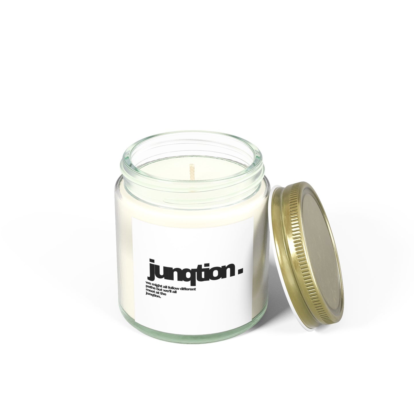 Junqtion. Coconut Apricot Scented Candles