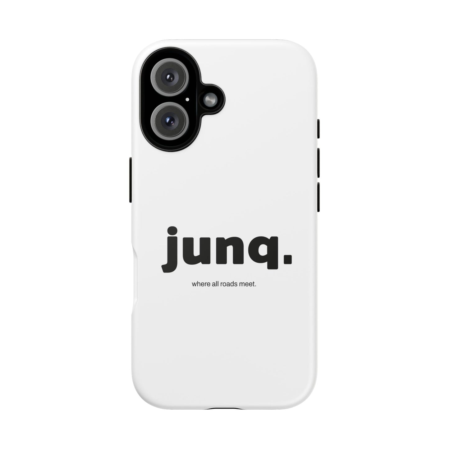 Junq. Phone Case (white)