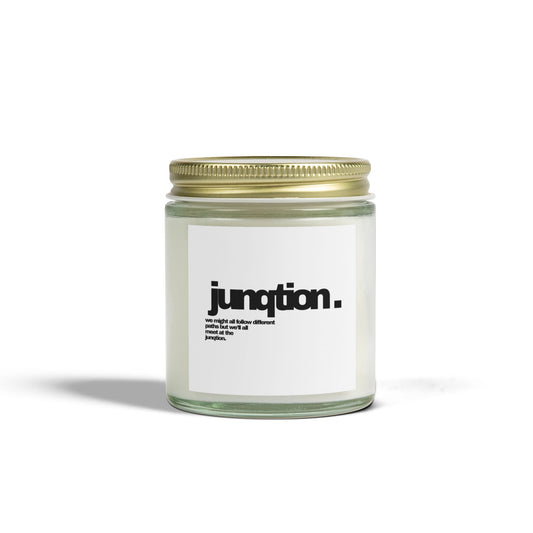 Junqtion. Coconut Apricot Scented Candles