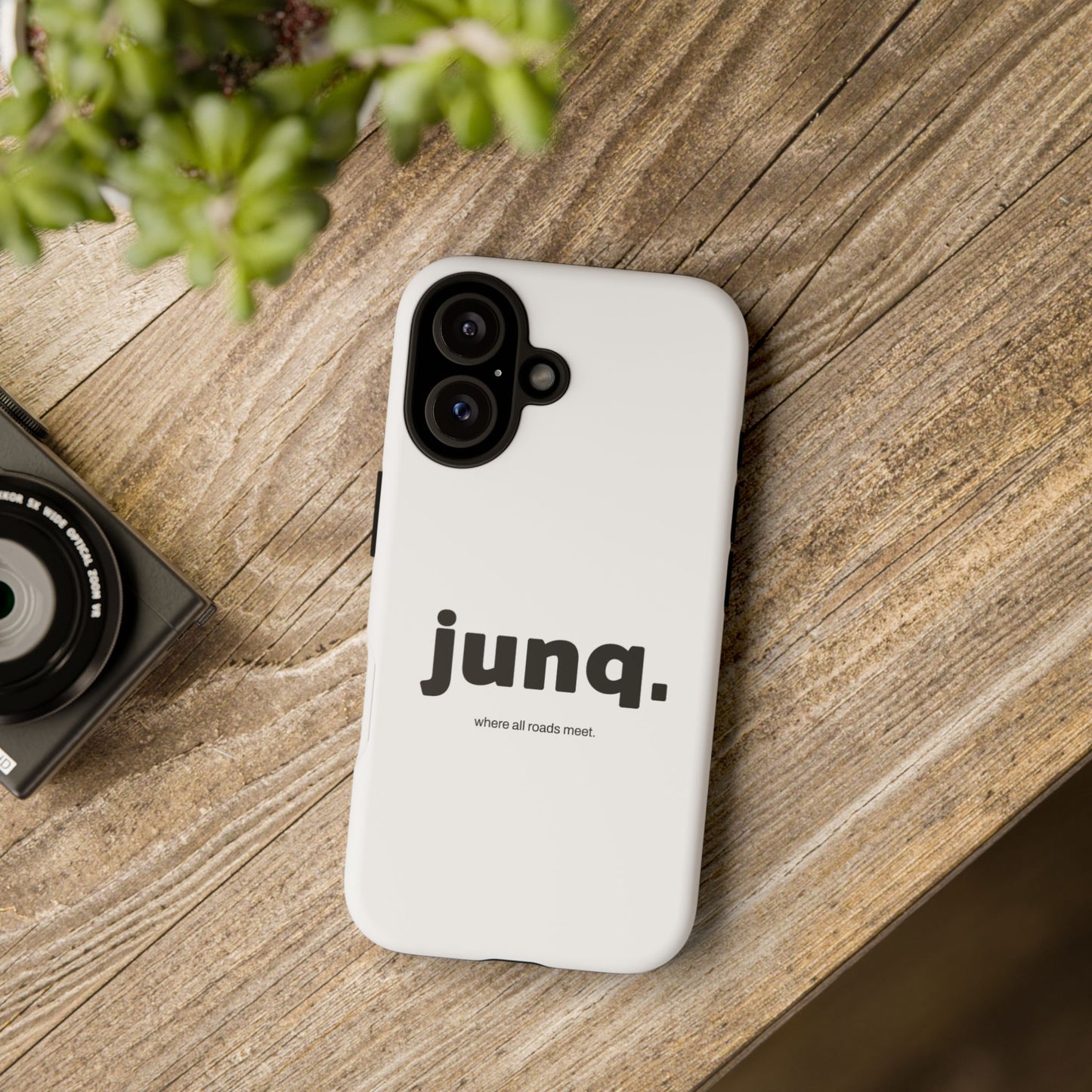 Junq. Phone Case (white)
