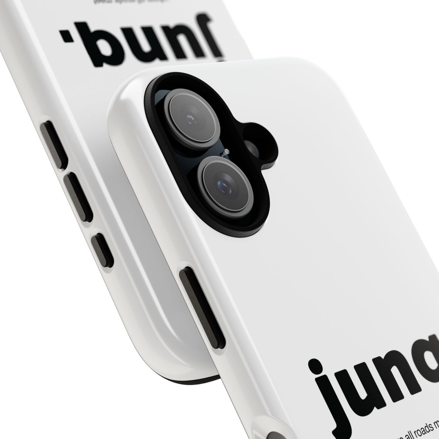 Junq. Phone Case (white)
