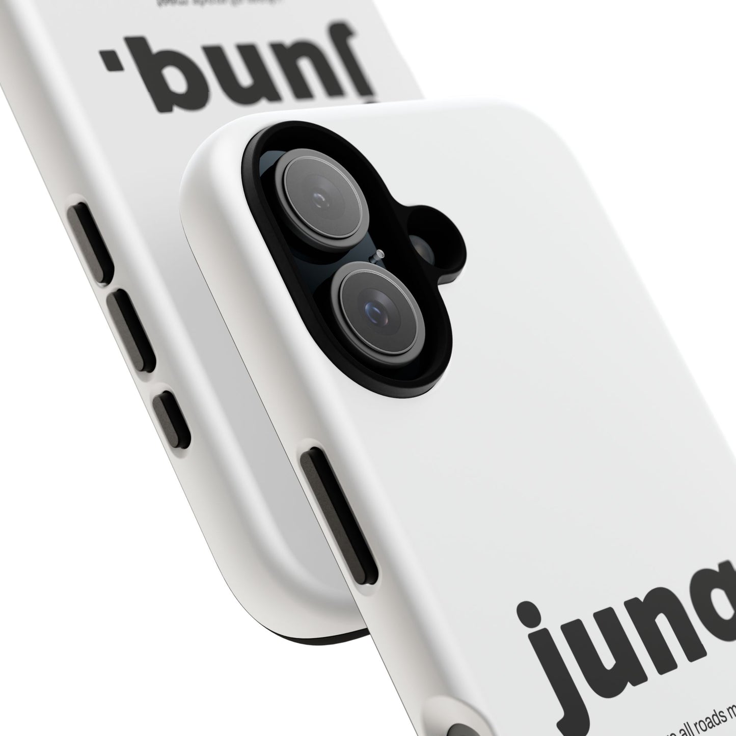 Junq. Phone Case (white)