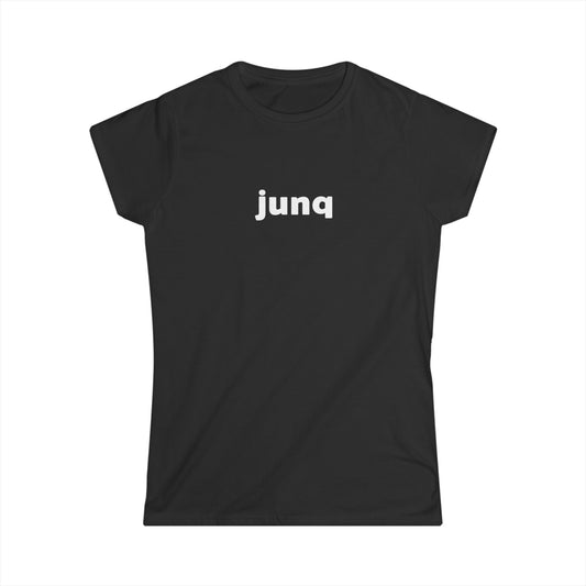Women's Softstyle Junq T-shirt (black)