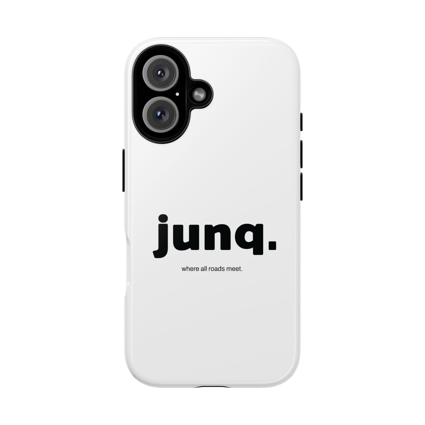 Junq. Phone Case (white)