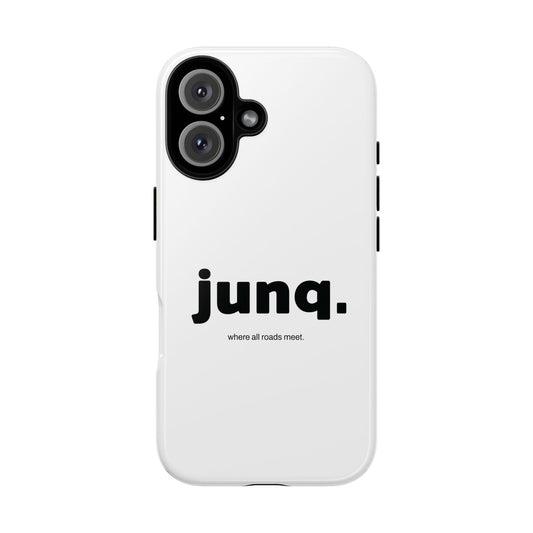 Junq. Phone Case (white)