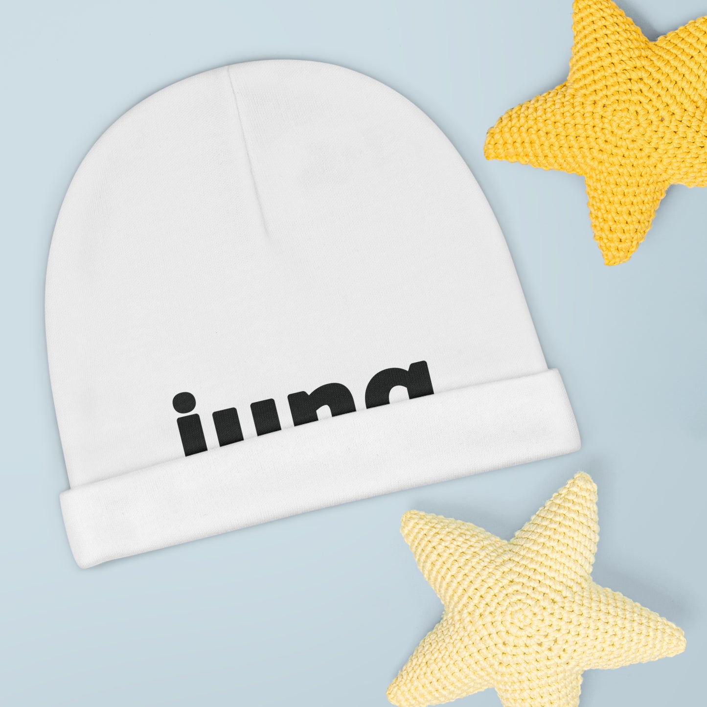 Junq. Baby Beanie (white)